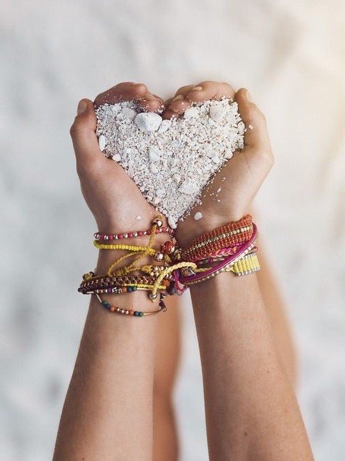 MAINS COEUR SABLE